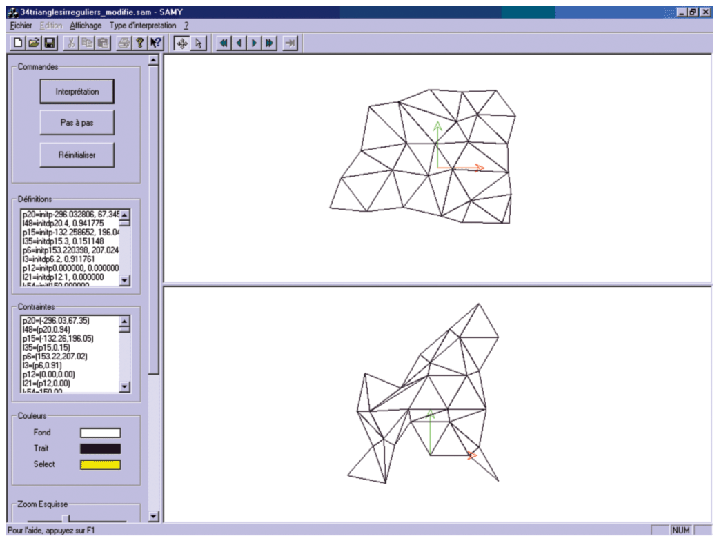 Constraint navigation